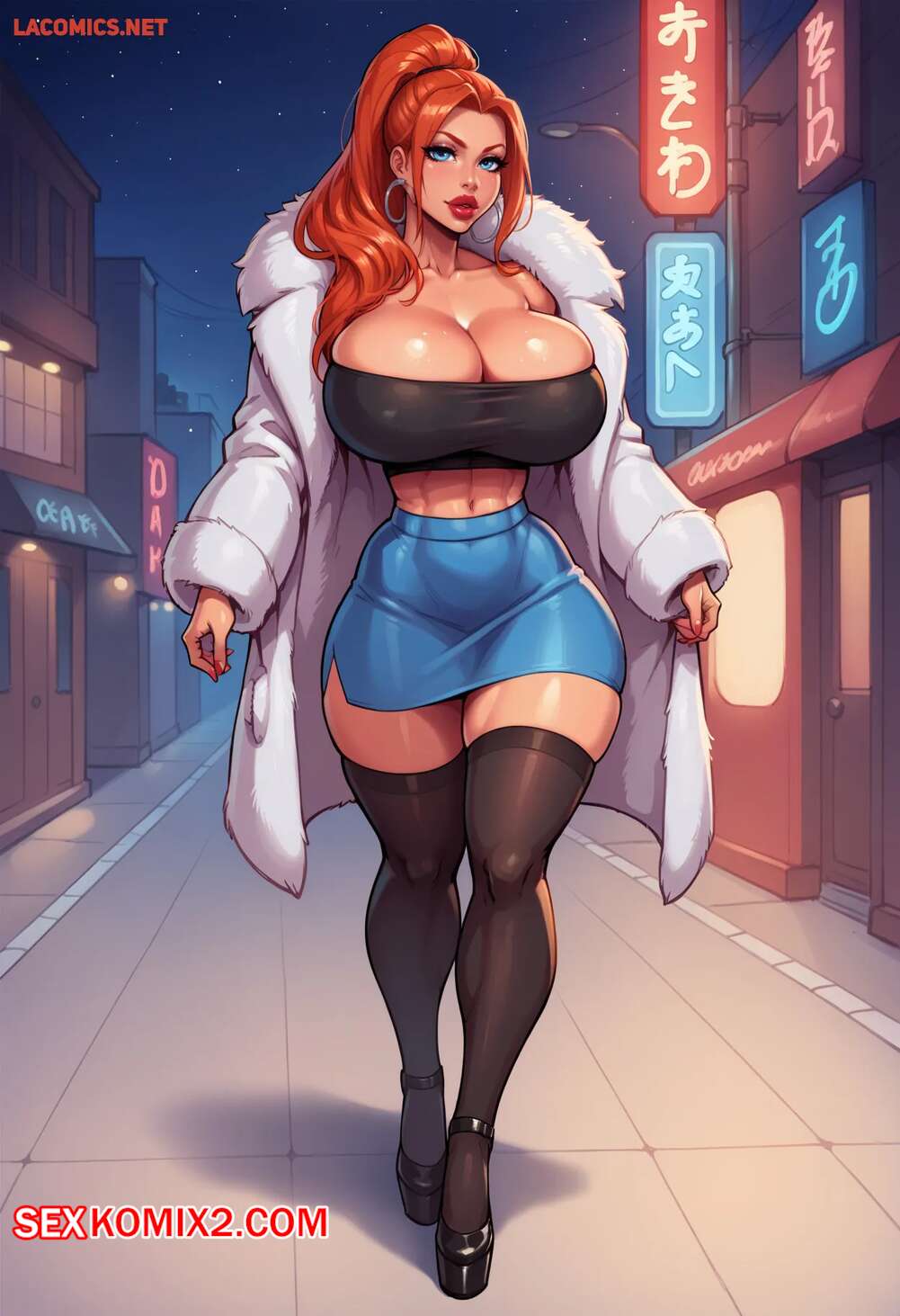 Порно комикс Stacey picks up a new client. Dartzai