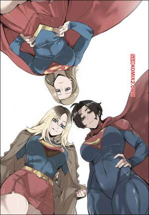 Порно комикс Supergirls. Masoq095