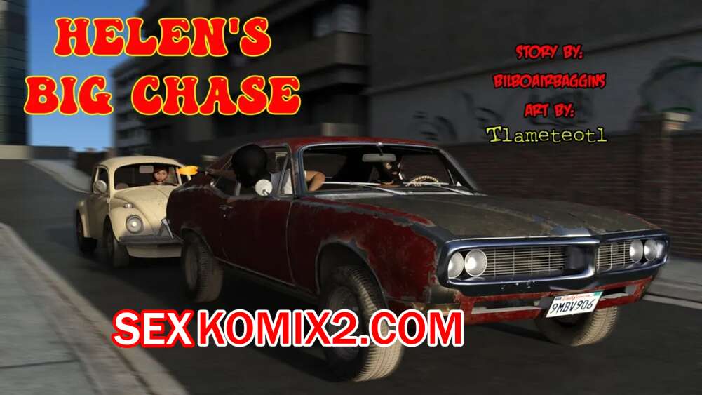 Порно комикс Суперсемейка. Большая погоня Хелен. Helens Big Chase. Tlameteotl
