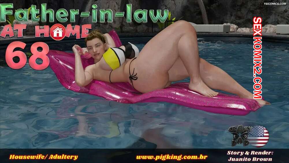Порно комикс Свекр дома. Часть 68. Father In Law At Home. CrazyDad3D