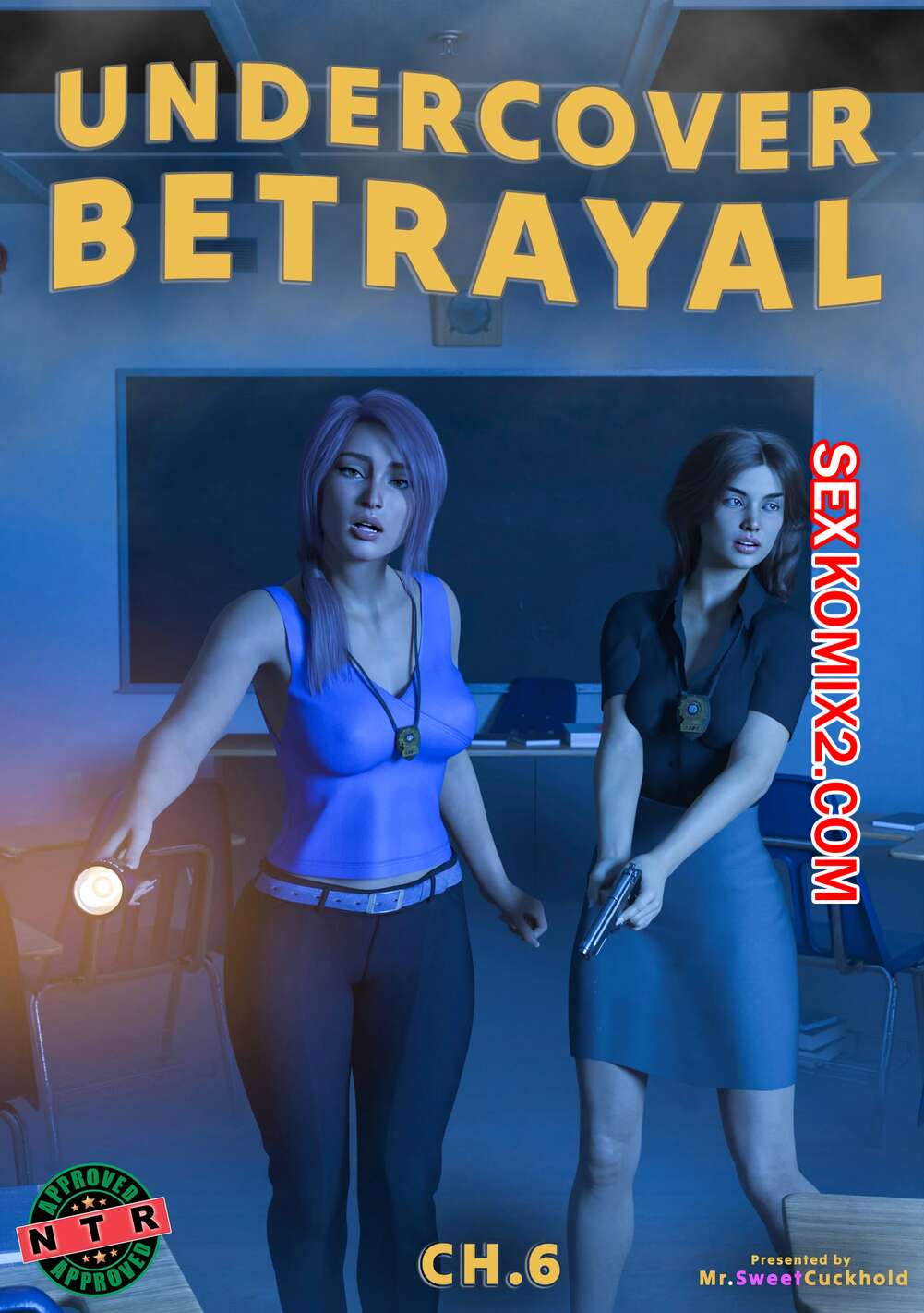 Порно комикс Тайное предательство. Часть 6. Undercover Betrayal. Mr.SweetCuckhold