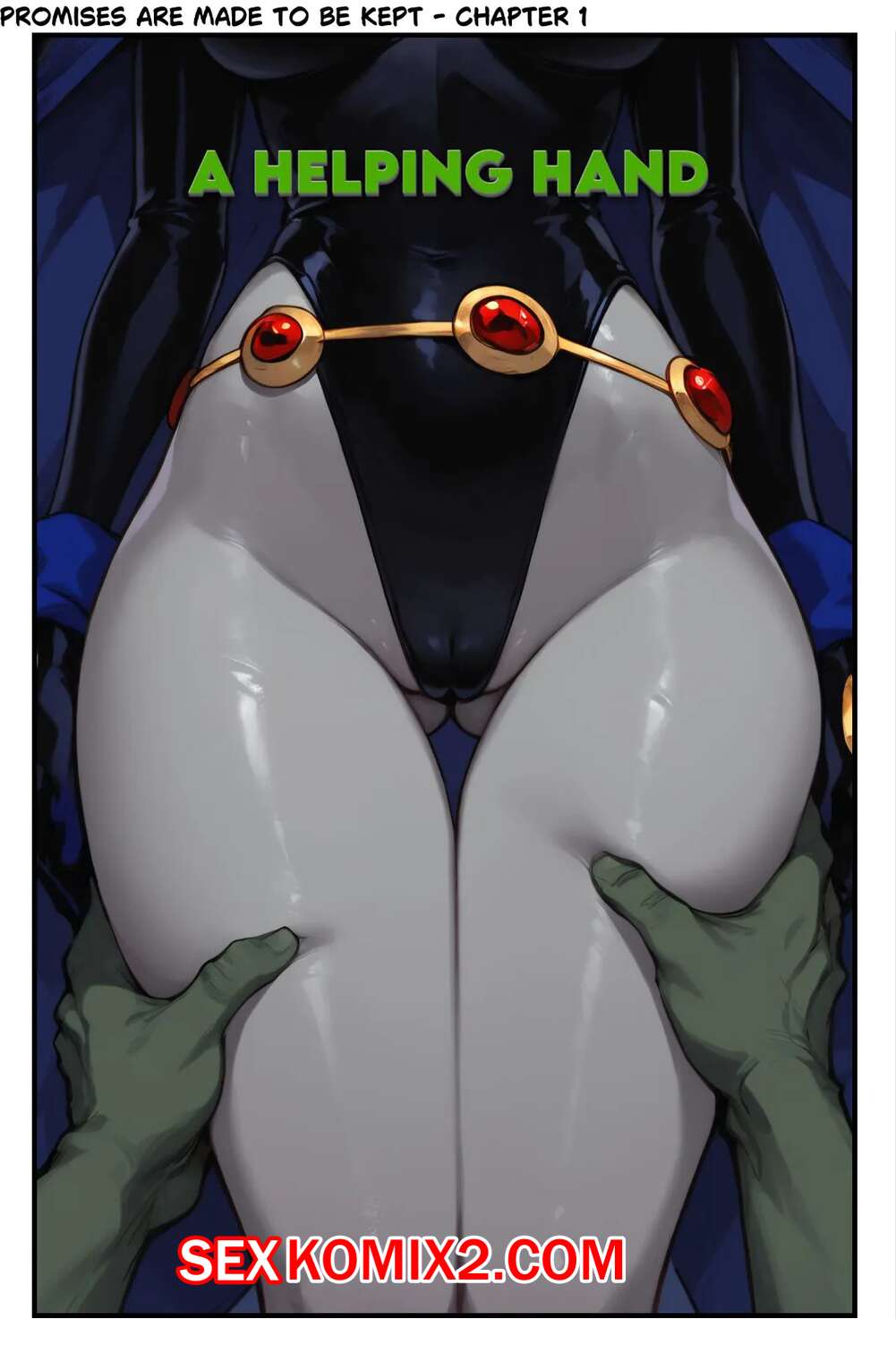 Порно комикс Teen Titans. Обещания даны для того, чтобы их выполнять. Рука помощи. Scarlet Meow