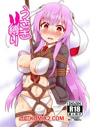 Порно комикс Touhou Project. Связанный кролик. Usagi Shibari