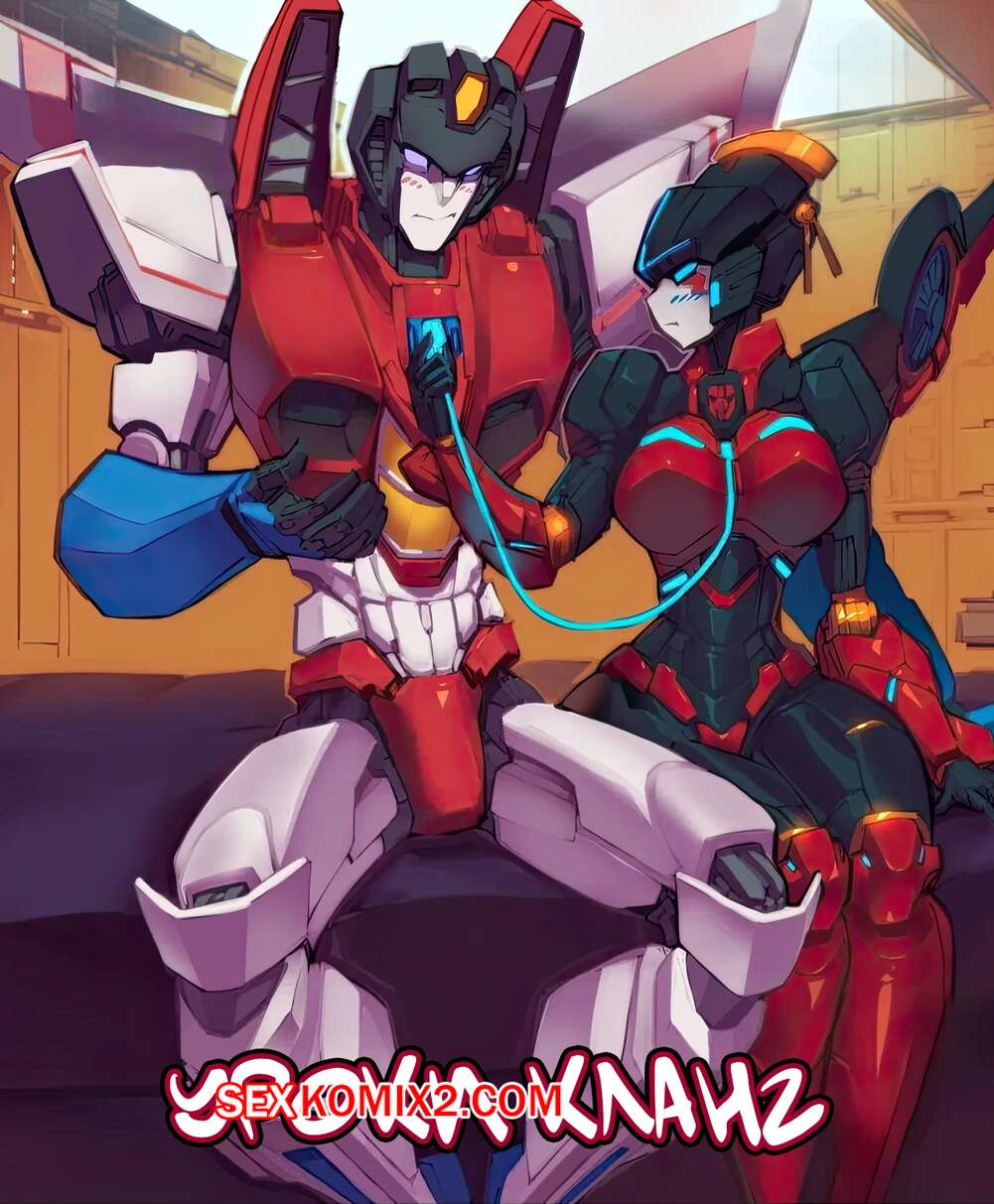 Порно комикс Transformers. Уроки Кланг. Klang Lessons. Fred Perry