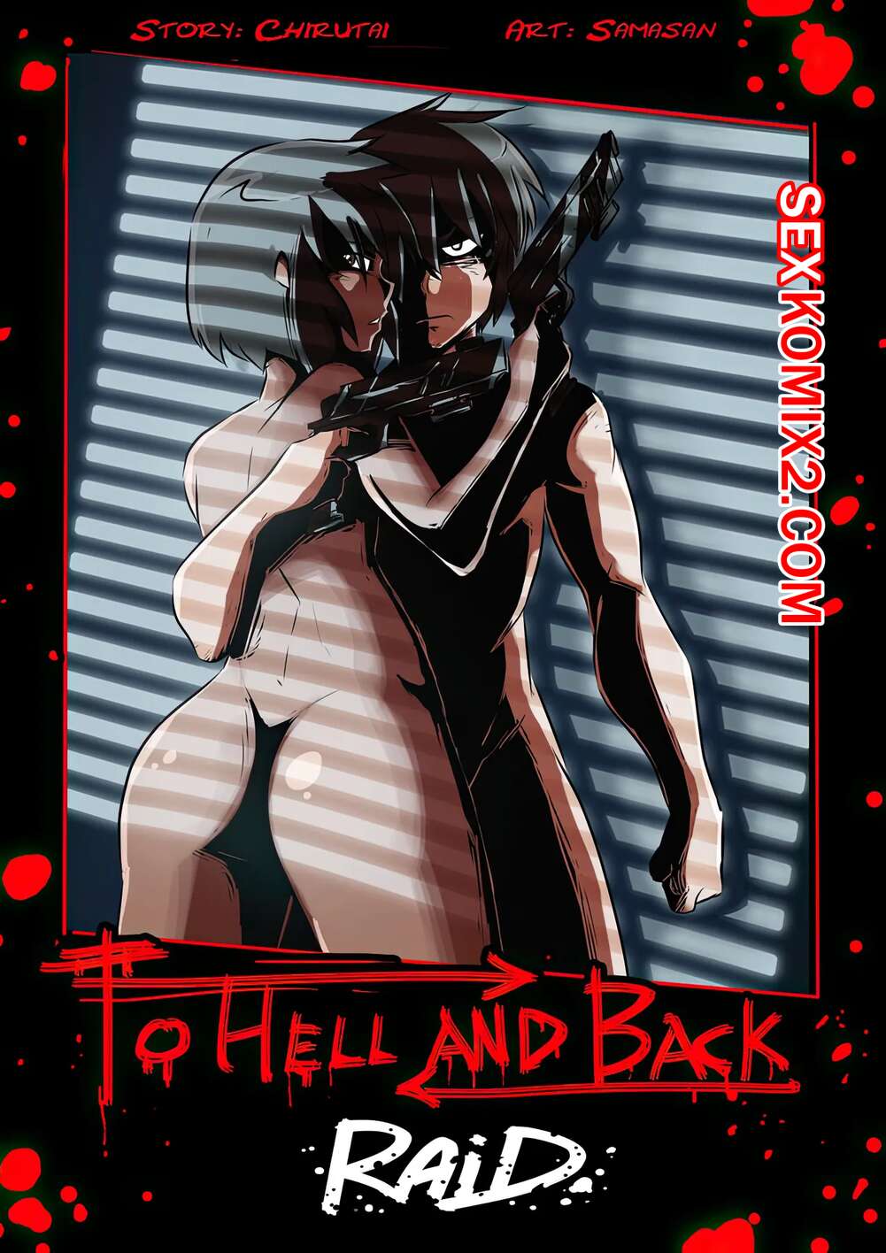 Порно комикс В ад и обратно. To Hell and Back. RAID. Samasan.
