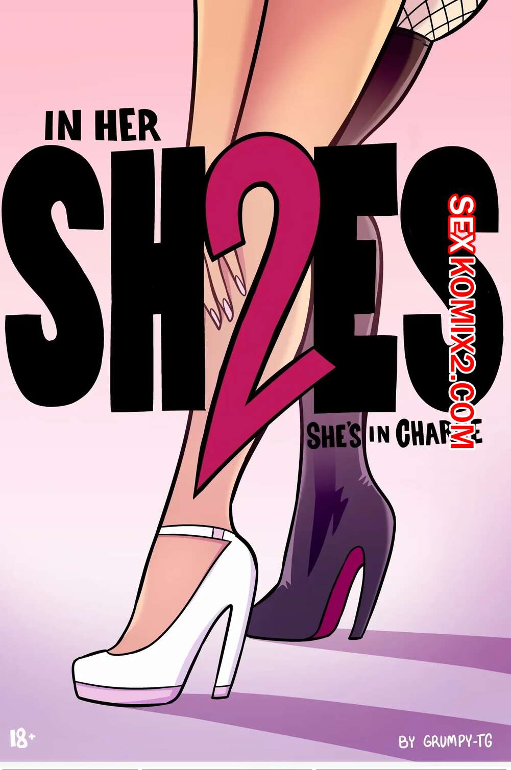 Порно комикс В ее туфлях. Часть 2. In Her Shoes. Grumpy TG.