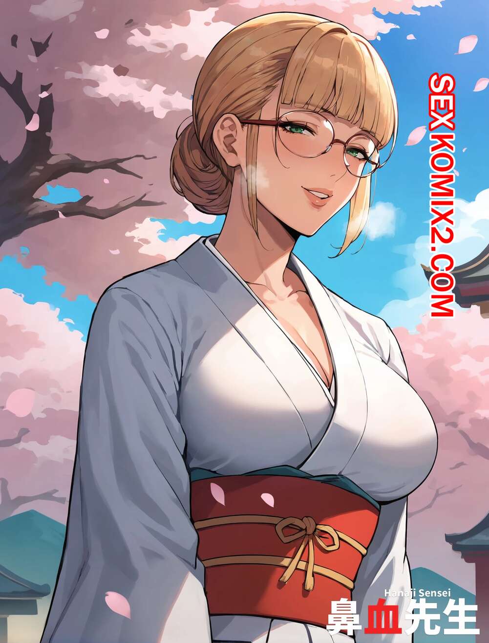 Порно комикс Весенний дурак. Springtime Fool. Hanajisensei