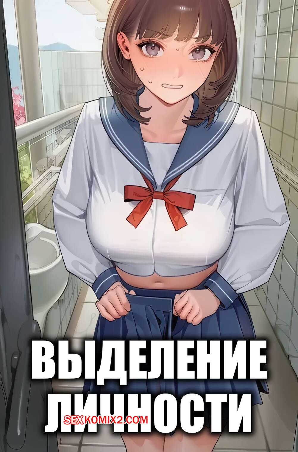Порно комикс Выделение личности. Personality Excretion. Swimsuitbra.