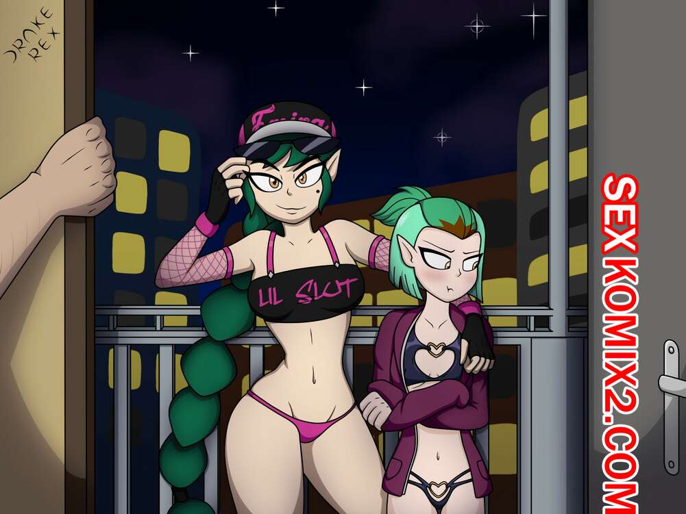 Порно комикс Визит Блайт. A Blight Visit. DrakeRex