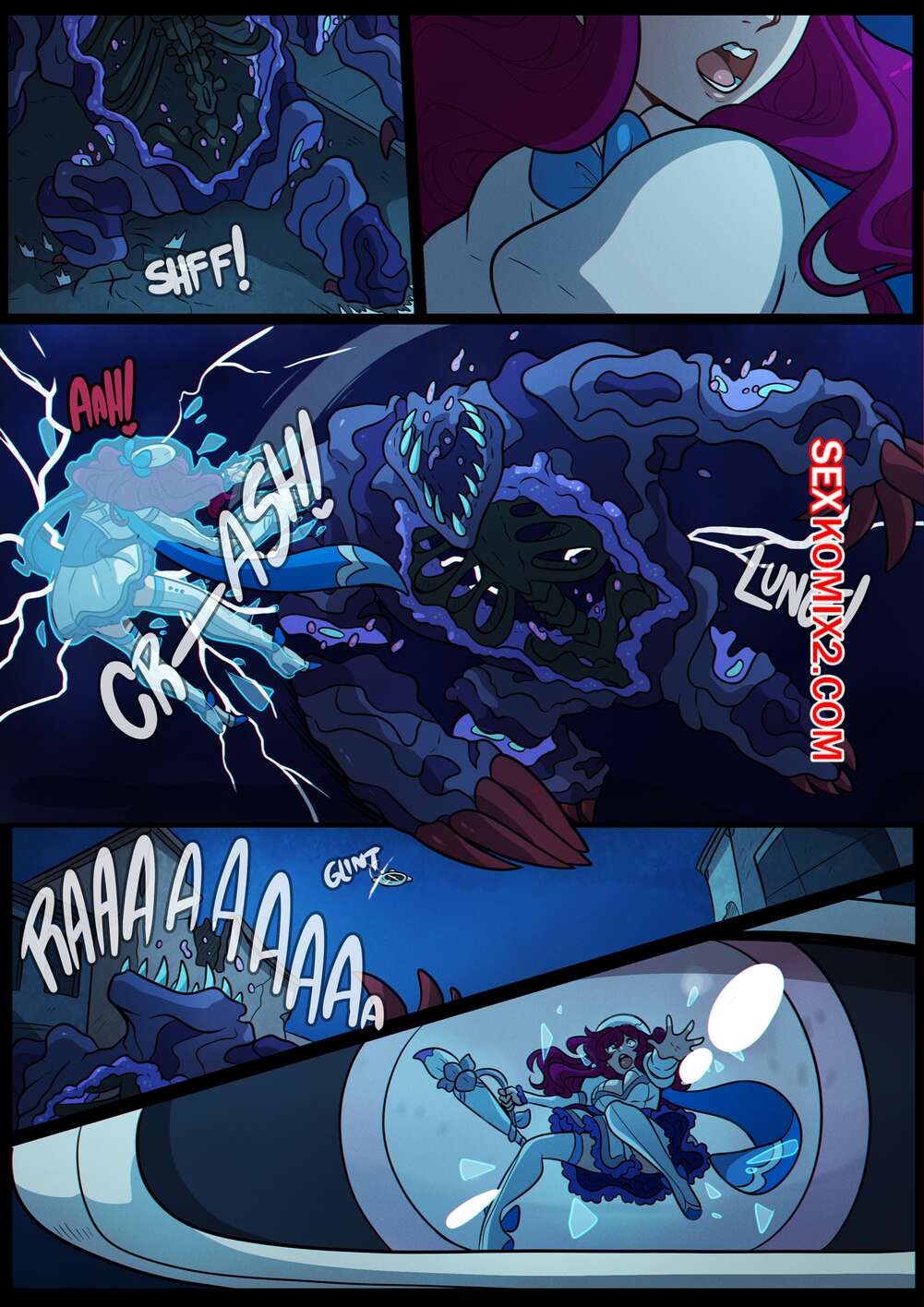 Порно комикс Волшебная мисс Люси. Часть 2.3. Magical Miss Lucy. Kinkymation