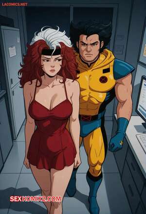Порно комикс Wolverine x Rogue. Scarlet Meow