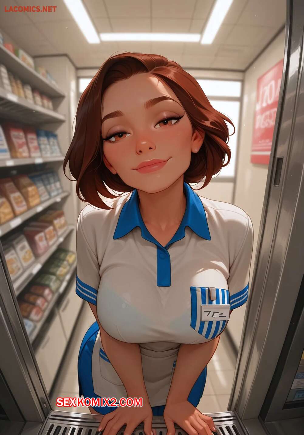 Порно комикс Work Experience. Lowfirestudios