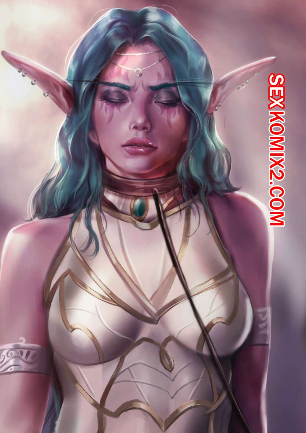 Порно комикс World Of Warcraft. Tyrande Negotiation. Тиранда Переговоры