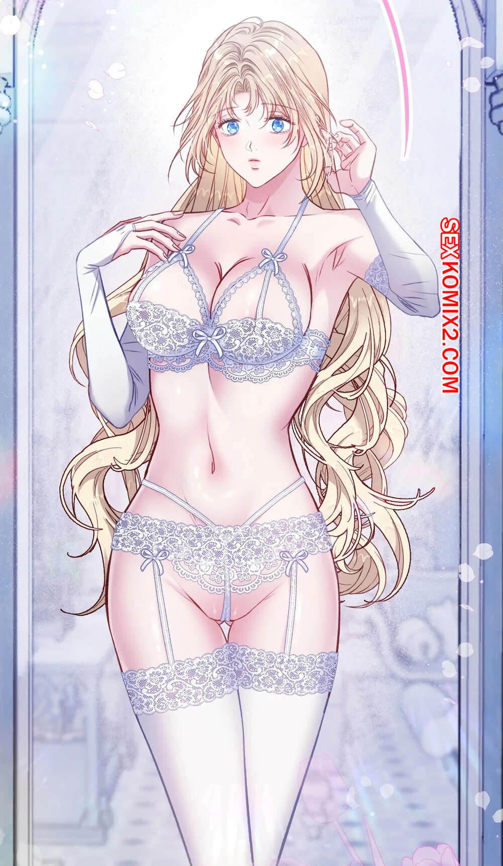 Порно комикс Я оказалась заперта в игре гаремнике. Без цензуры. Часть 15