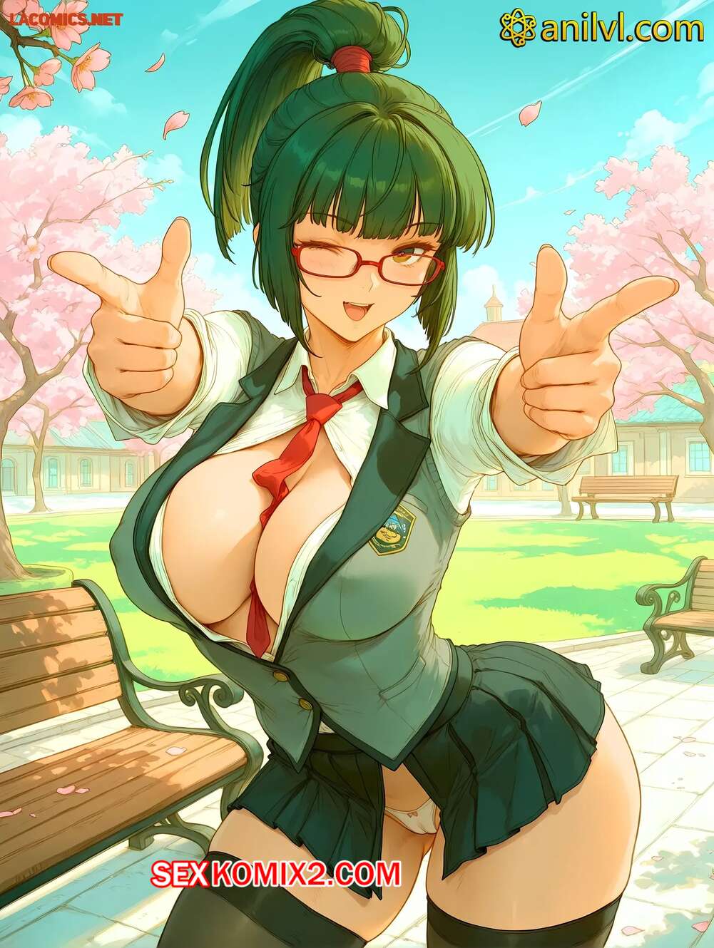 Порно комикс ZenIn Maki. FryTime