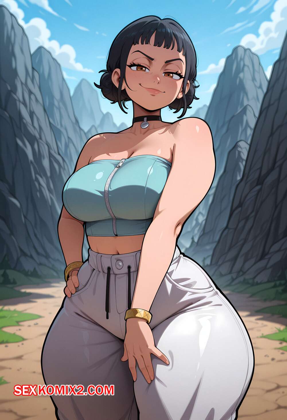 Порно комикс Zoey. Floxin